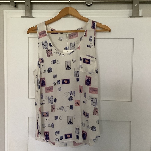Joie Rain tank top - new with tags - Picture 3 of 3